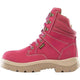 Steel Blue Women's Cross 6" Steel Toe Waterproof Side Zipper Work Boot -Pink- 812861 - Overlook Boots