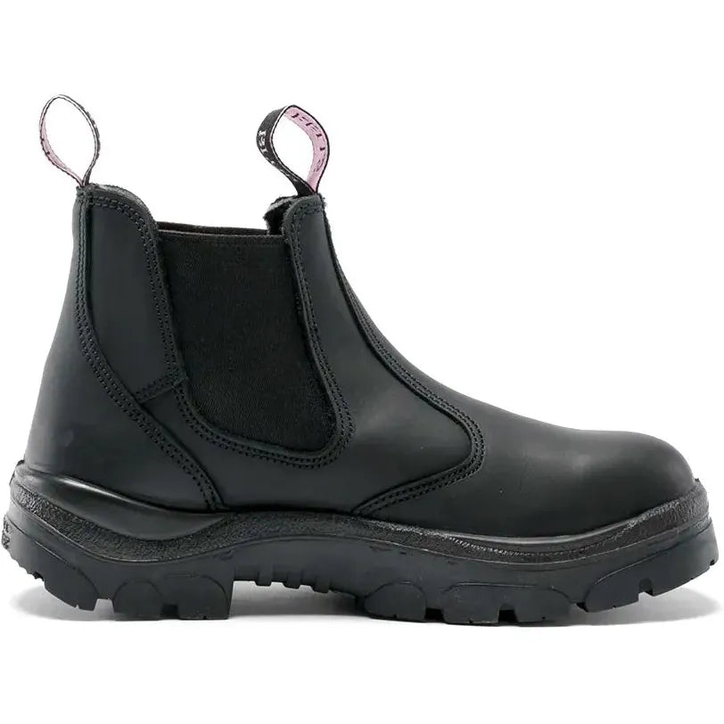 Steel Blue Women's Hobart Ladies 6" Steel Toe WP Work Boot - Black - 812891 - Overlook Boots