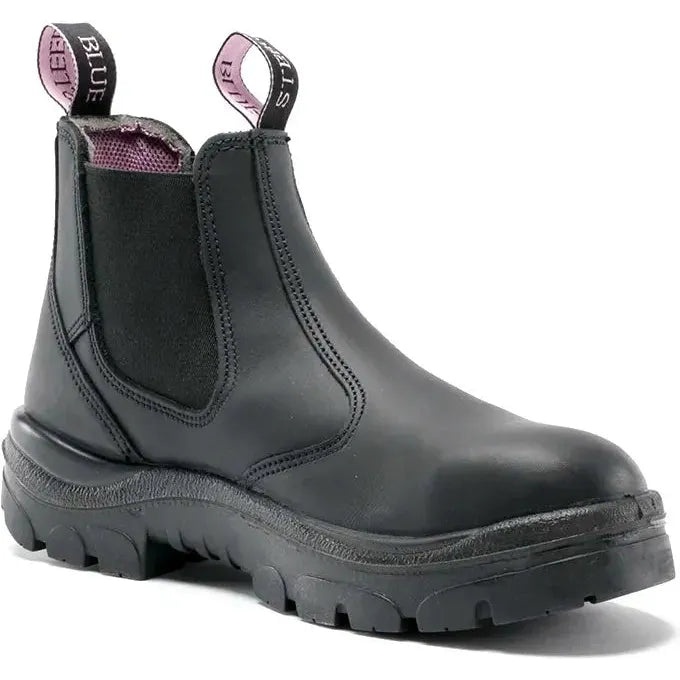 Steel Blue Women's Hobart Ladies 6" Steel Toe WP Work Boot - Black - 812891 - Overlook Boots
