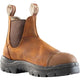 Steel Blue Men's Hobart Scuff Steel Toe Slip Resistant Work Boot -Brown- 812967 - Overlook Boots