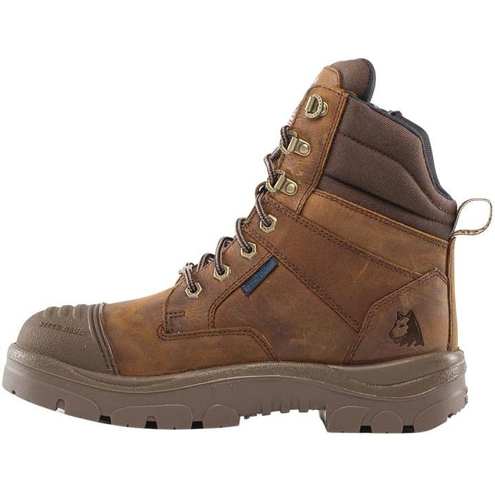 Steel Blue Men's Southern Cross 6" Steel Toe WP Work Boot- Brown - 812969 - Overlook Boots