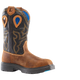 Steel Blue Men's Blue Heeler Steel Toe WP Western Work Boot- Black- 813945 - Overlook Boots