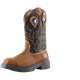 Steel Blue Men's Blue Heeler Steel Toe WP Western Work Boot- Black- 813945 - Overlook Boots