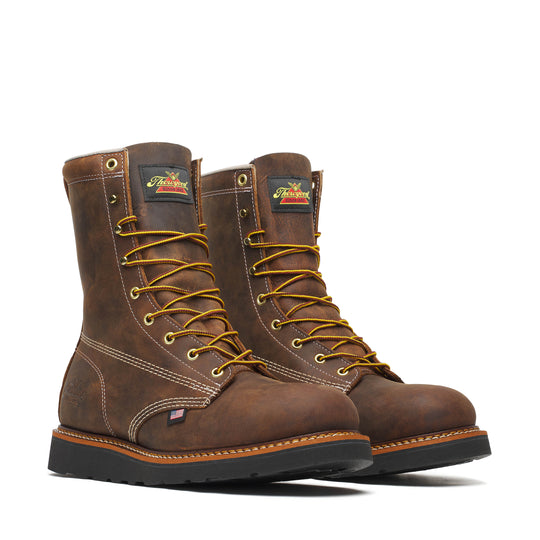 Thorogood Men's American Heritage 8" Work Boot - Brown - 814-4261