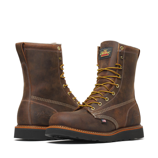 Thorogood Men's American Heritage 8" Work Boot - Brown - 814-4261