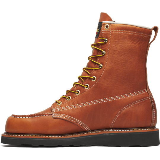 Thorogood Men's American Heritage 8" Moc Toe Work Boot- Tobacco- 814-4288 - Overlook Boots