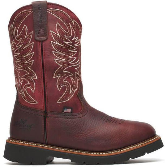 Thorogood Men's Crimson 11" Waterproof Western Work Boot - Chili - 814-4322 7.0 / Medium / Brown - Overlook Boots