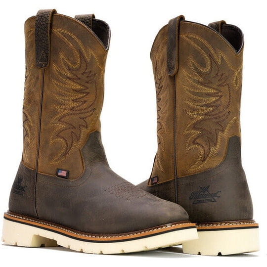 Thorogood Men's American Heritage 11" Western Work Boot -Crazyhorse- 814-4332  - Overlook Boots