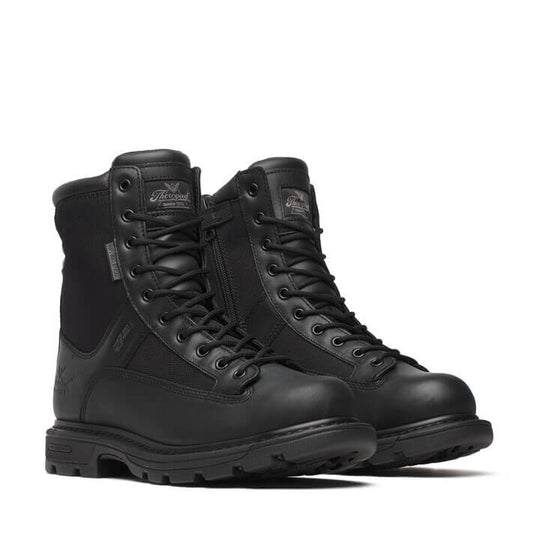 Thorogood Men's Station GEN-flex2 8" Side Zipper Duty Boot Black-834-7991 7 / Medium / Black - Overlook Boots