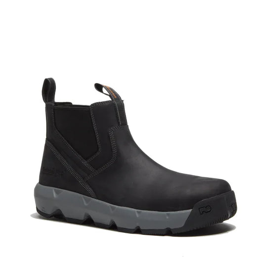 Timberland Pro Men's Morphix 6" Chelsea Comp Toe Work Boot - Black - TB0A5RV5W02