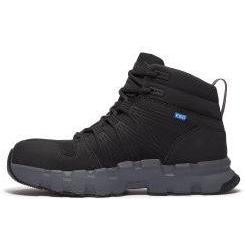 Timberland Pro Men's Powertrain EV Mid CT SD10 Sneaker Work Shoe - Black - TB0A63K3V96 - Overlook Boots