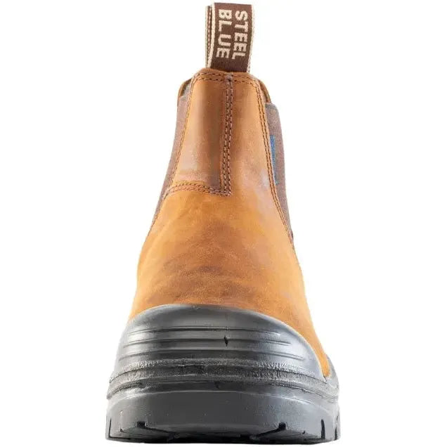 Steel Blue Men's Hobart PR Met Steel Toe MG Work Boot -Brown- 862903 - Overlook Boots