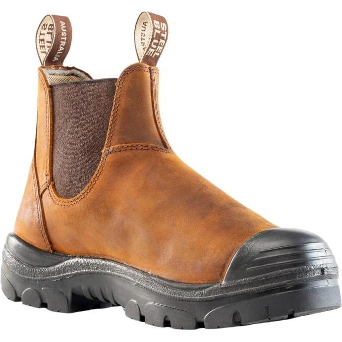 Steel Blue Men's Hobart PR Met Steel Toe MG Work Boot -Brown- 862903 7 / Medium / Brown - Overlook Boots