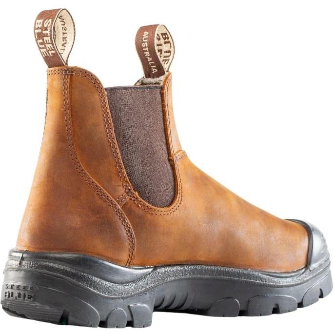 Steel Blue Men's Hobart PR Met Steel Toe MG Work Boot -Brown- 862903 - Overlook Boots
