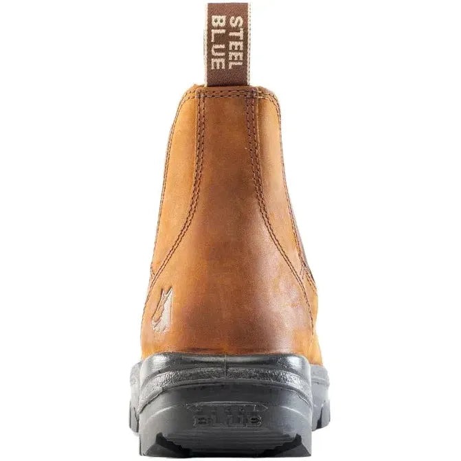 Steel Blue Men's Hobart PR Met Steel Toe MG Work Boot -Brown- 862903 - Overlook Boots