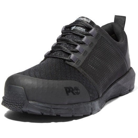 Timberland Pro Men's Radius Composite Toe Work Sneaker Shoe- Black- TB1A27W7001 - Overlook Boots