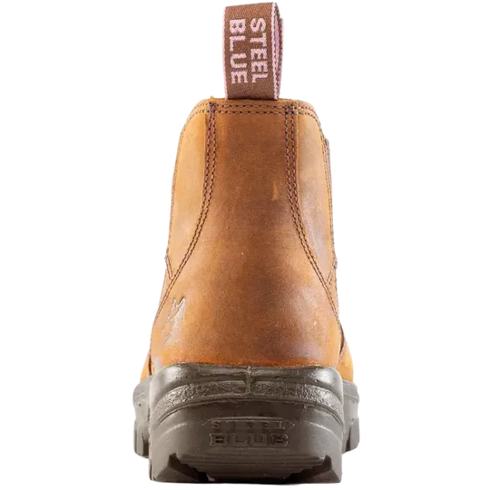 Steel Blue Women's Hobart Ladies 6" Steel Toe WP Work Boot- Brown - 812891 - Overlook Boots