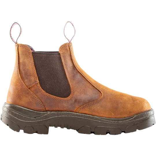 Steel Blue Women's Hobart Ladies 6" Steel Toe WP Work Boot- Brown - 812891 - Overlook Boots