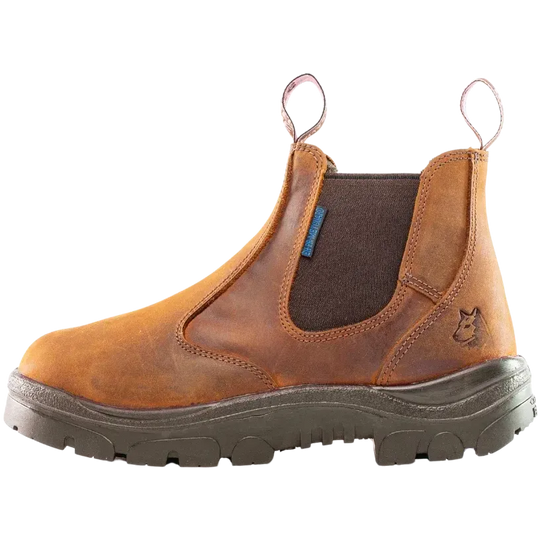 Steel Blue Women's Hobart Ladies 6" Steel Toe WP Work Boot- Brown - 812891 - Overlook Boots