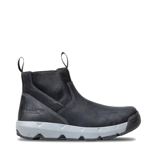 Timberland Pro Men's Morphix 6" Chelsea Comp Toe Work Boot - Black - TB0A5RV5W02
