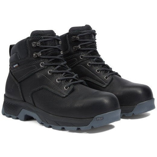 Timberland Pro Men's Titan Evolution 6" Composite Toe Waterproof Work Boot- Black- TB1A42GN001 7.0 / Medium / Black - Overlook Boots