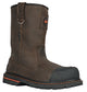 Hoss Men's Cartwright II 10" Comp Toe Waterproof Work Boot - Brown - 90215 6 / Medium / Brown - Overlook Boots