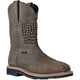 Hoss Men's Rushmore Soft Toe Waterproof Puncture Resistant Western Work Boot- Brown- 92060 7 / Medium / Brown - Overlook Boots