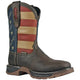 Hoss Men's We The People Soft Toe Waterproof Moisture Wicking Work Boot- Brown- 94022 7 / Medium / Brown - Overlook Boots