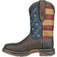 Hoss Men's We The People Soft Toe Waterproof Moisture Wicking Work Boot- Brown- 94022 - Overlook Boots