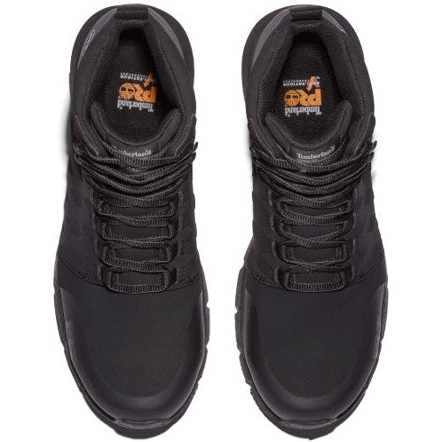 Timberland Pro Men's Radius Mid Composite Toe Work Boot- Black- TB1A28WF001 - Overlook Boots