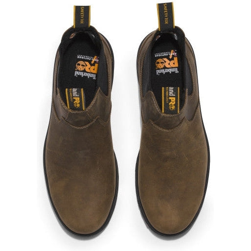 Timberland Pro Men's Nashoba Non-Metallic Toe Composite Toe Waterproof Chelsea Work Boot TB1A2CFX214 - Overlook Boots