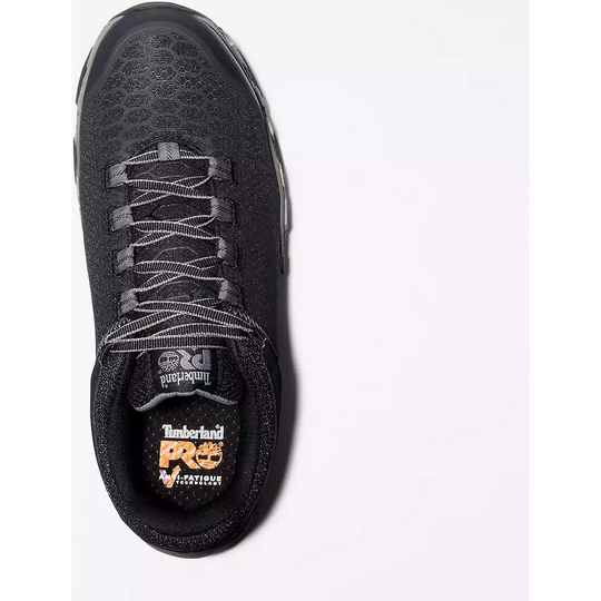 Timberland Pro Men's Powertrain Alloy Toe Sneaker Work Shoe -Black- TB1A176A001  - Overlook Boots