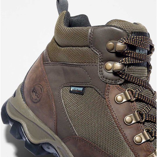 Timberland Pro Men's Keele Ridge Steel Toe Waterproof Work Boot -Brown- TB1A1Q8O214 - Overlook Boots