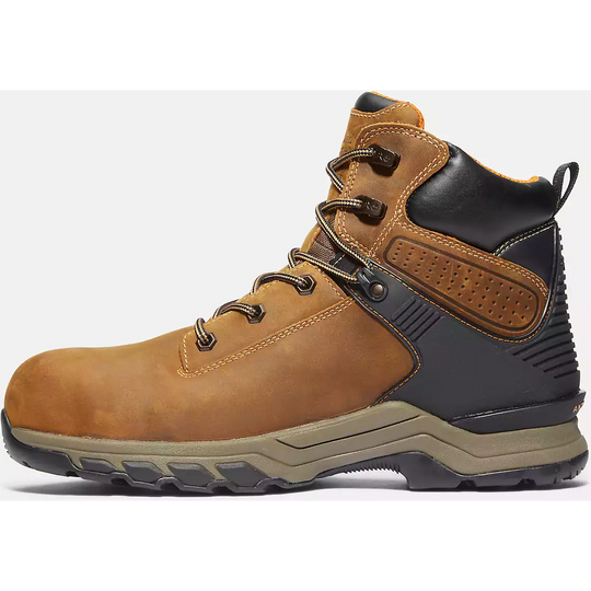 Timberland Pro Men's Hypercharge 6" Composite Toe Waterproof Work Boot -Brown- TB1A1RVS214 - Overlook Boots