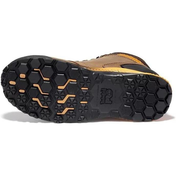 Timberland Pro Men's Reaxion Composite Toe Waterproof Work Boot Brown