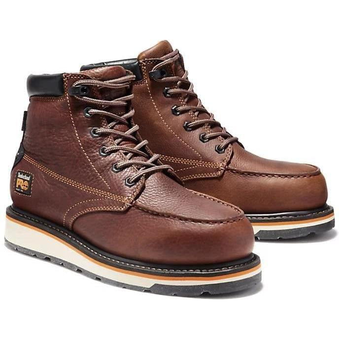 Timberland Pro Men's Gridworks 6" Alloy Toe WP Work Boot TB1A1ZVF214 7 / Medium / Brown - Overlook Boots