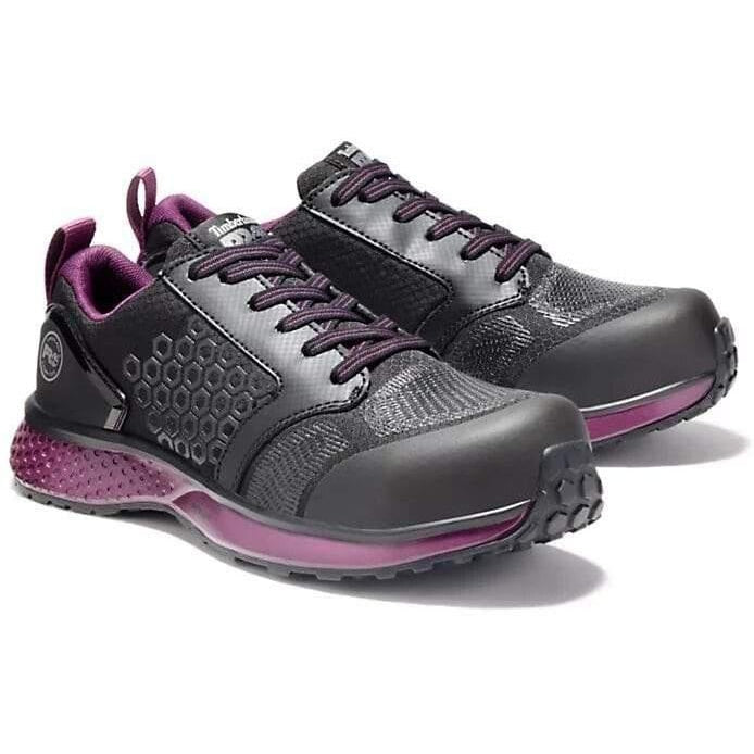 Timberland Pro Women's Reaxion Comp Toe Work Shoe Black TB1A2174001 5.5 / Medium / Black - Overlook Boots