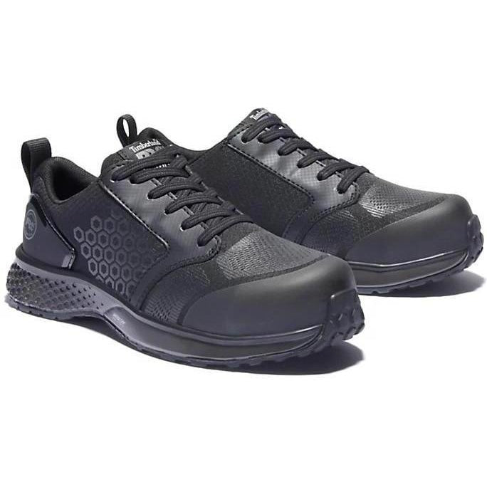 Timberland Pro Women's Reaxion Comp Toe Work Shoe Black TB1A21PY001 5.5 / Medium / Black - Overlook Boots