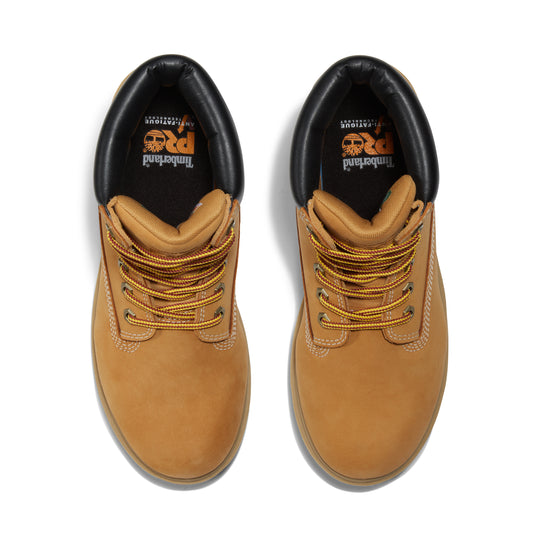 Timberland Pro Women's Direct Attach 6" Soft Toe Waterproof Work Boot - Brown - TB1A2QZX231 - Overlook Boots