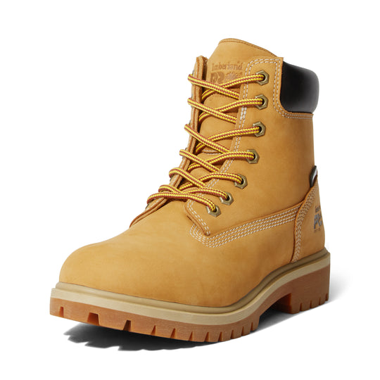Timberland Pro Women's Direct Attach 6" Soft Toe Waterproof Work Boot - Brown - TB1A2QZX231 - Overlook Boots