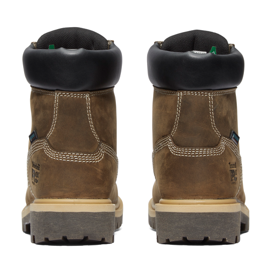 Timberland Pro Women's Direct Attach 6" Soft Toe Waterproof Work Boot - Brown - TB1A2R2A214 - Overlook Boots