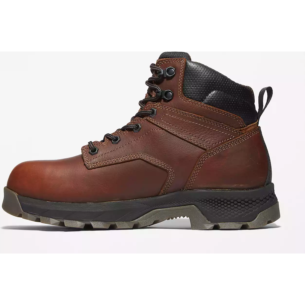 Timberland Pro Men's Titan Evolution 6" Composite Toe Waterproof Work Boot -Brown- TB1A42FY214 - Overlook Boots