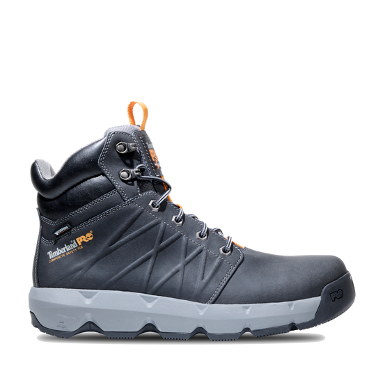 Timberland Pro Men's Morphix 6" Composite Toe Waterproof Work Boot - Black - TB0A42M8EK5 7 / Medium - Overlook Boots