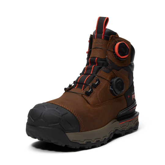 Timberland Pro Men's BOA® Boondock Ultralight 6" Comp Toe WP Work Boot - Brown - TB0A5NEWEDS - Overlook Boots