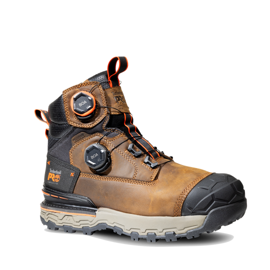 Timberland Pro Men's BOA® Boondock Ultralight 6" Comp Toe WP Work Boot - Brown - TB0A5NEWEDS - Overlook Boots