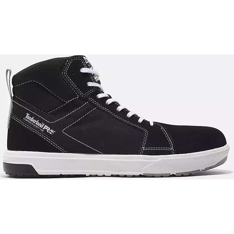 Timberland Pro Men's Greenstride Berkley CT High Work Sneaker -Black- TB0A5QN6001 7 / Medium / Black - Overlook Boots