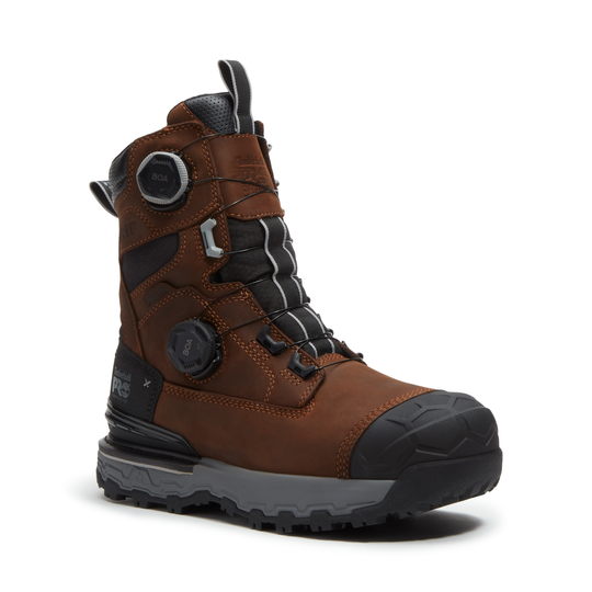 Timberland Pro Men's BOA® Boondock Ultralight 8" Comp Toe WP Work Boot - Brown - TB0A5SN6EDT - Overlook Boots