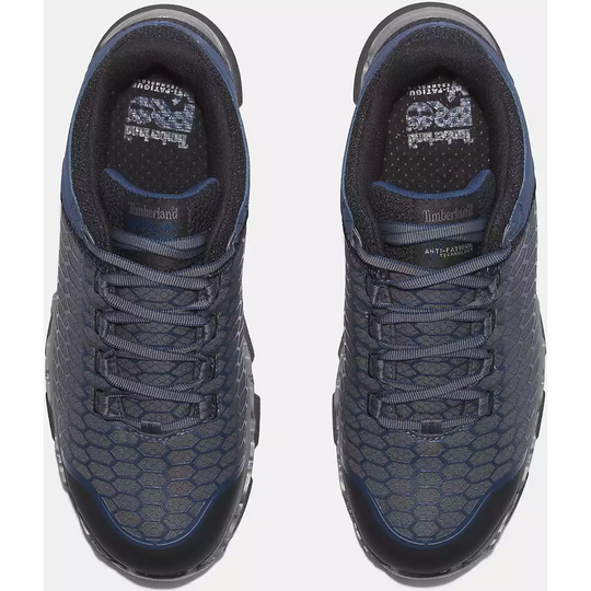 Timberland Pro Men's Powertrain Sport Alloy Toe Sneaker Work Shoe -Grey- TB1A5VT7065 - Overlook Boots