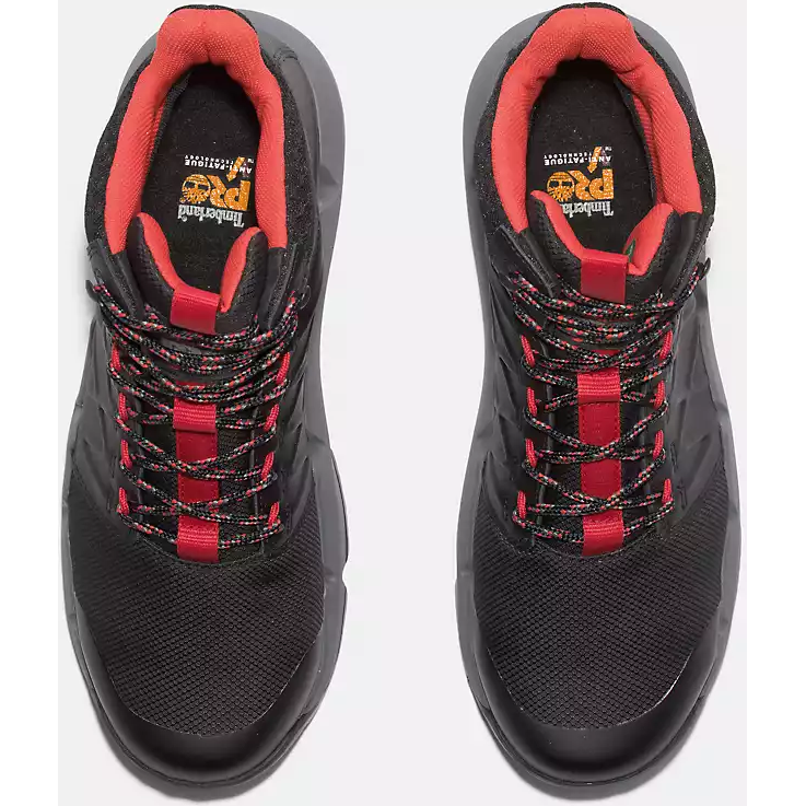 Timberland Pro Men's Morphix 6" Comp Toe WP Work Boot -Black- TB0A5WHB001  - Overlook Boots