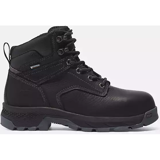 Timberland Pro Women's Titan 6" Comp Toe WP Work Boot -Black- TB0A5WUY001 5 / Medium / Black - Overlook Boots